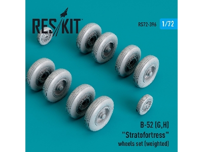 B-52 (G, H) 'stratofortress' Wheels Set (Weighted) - image 1