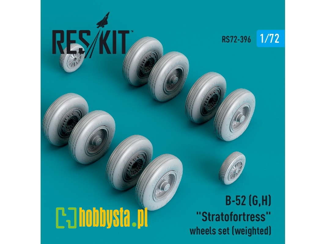 B-52 (G, H) 'stratofortress' Wheels Set (Weighted) - image 1