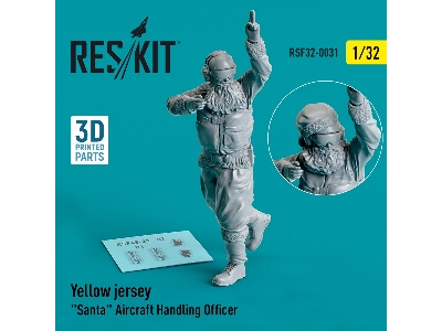 Yellow Jersey 'santa' Aircraft Handling Officer (1 Pcs) - image 1