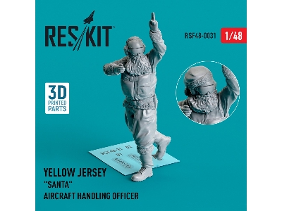 Yellow Jersey 'santa' Aircraft Handling Officer (1 Pc) - image 1