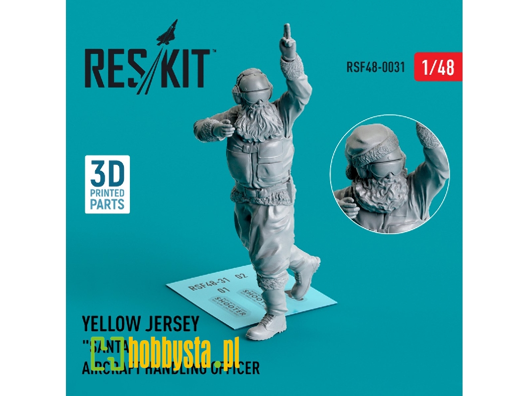 Yellow Jersey 'santa' Aircraft Handling Officer (1 Pc) - image 1