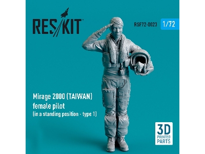 Mirage 2000 (Taiwan) Female Pilot (In A Standing Position - Type 1) - image 1
