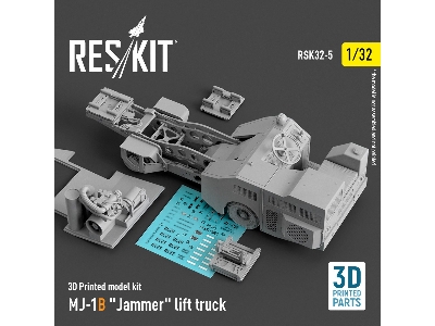 Mj-1b 'jammer' Lift Truck (3d Printed Model Kit) - image 2