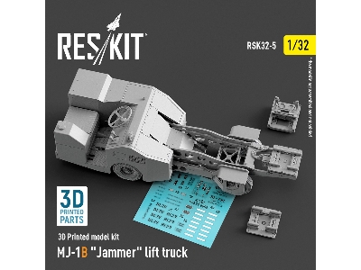 Mj-1b 'jammer' Lift Truck (3d Printed Model Kit) - image 3