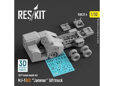 Mj-1b/C 'jammer' Lift Truck (3d Printed Model Kit) - image 3