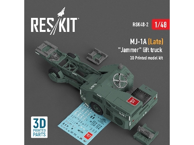 Mj-1a (Late) 'jammer' Lift Truck (3d Printed Model Kit) - image 1