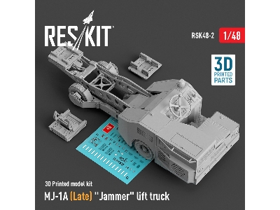 Mj-1a (Late) 'jammer' Lift Truck (3d Printed Model Kit) - image 2