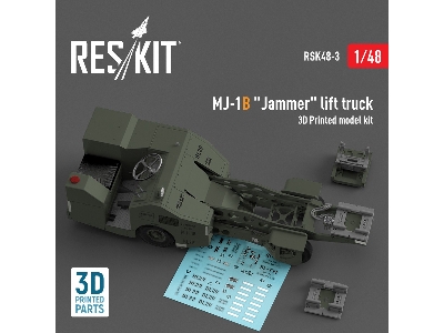Mj-1b 'jammer' Lift Truck (3d Printed Model Kit) - image 1
