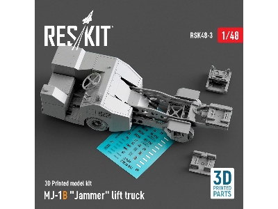 Mj-1b 'jammer' Lift Truck (3d Printed Model Kit) - image 2