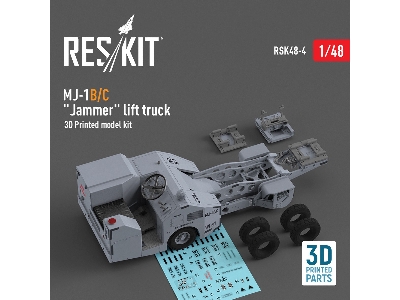 Mj-1b/C 'jammer' Lift Truck (3d Printed Model Kit) - image 1