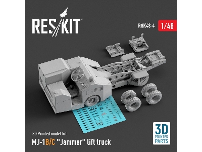 Mj-1b/C 'jammer' Lift Truck (3d Printed Model Kit) - image 2