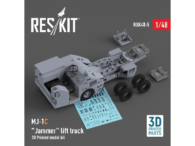 Mj-1c 'jammer' Lift Truck (3d Printed Model Kit) - image 1