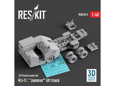 Mj-1c 'jammer' Lift Truck (3d Printed Model Kit) - image 2