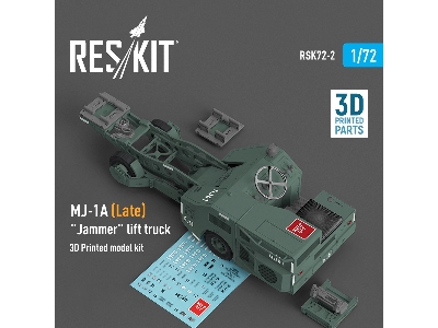 Mj-1a (Late) 'jammer' Lift Truck (3d Printed Model Kit) - image 1