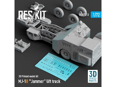 Mj-1b 'jammer' Lift Truck (3d Printed Model Kit) - image 2