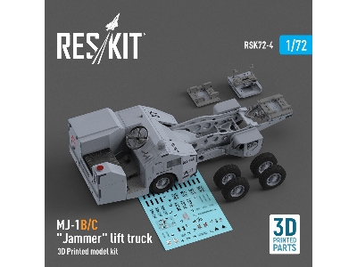Mj-1b/C 'jammer' Lift Truck (3d Printed Model Kit) - image 1