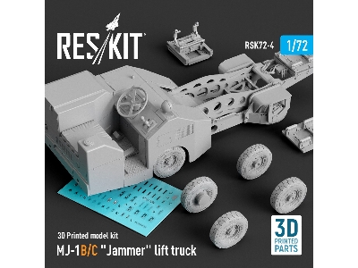 Mj-1b/C 'jammer' Lift Truck (3d Printed Model Kit) - image 2