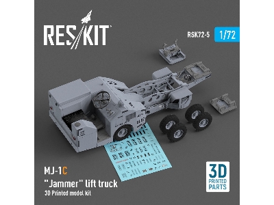 Mj-1c 'jammer' Lift Truck (3d Printed Model Kit) - image 1
