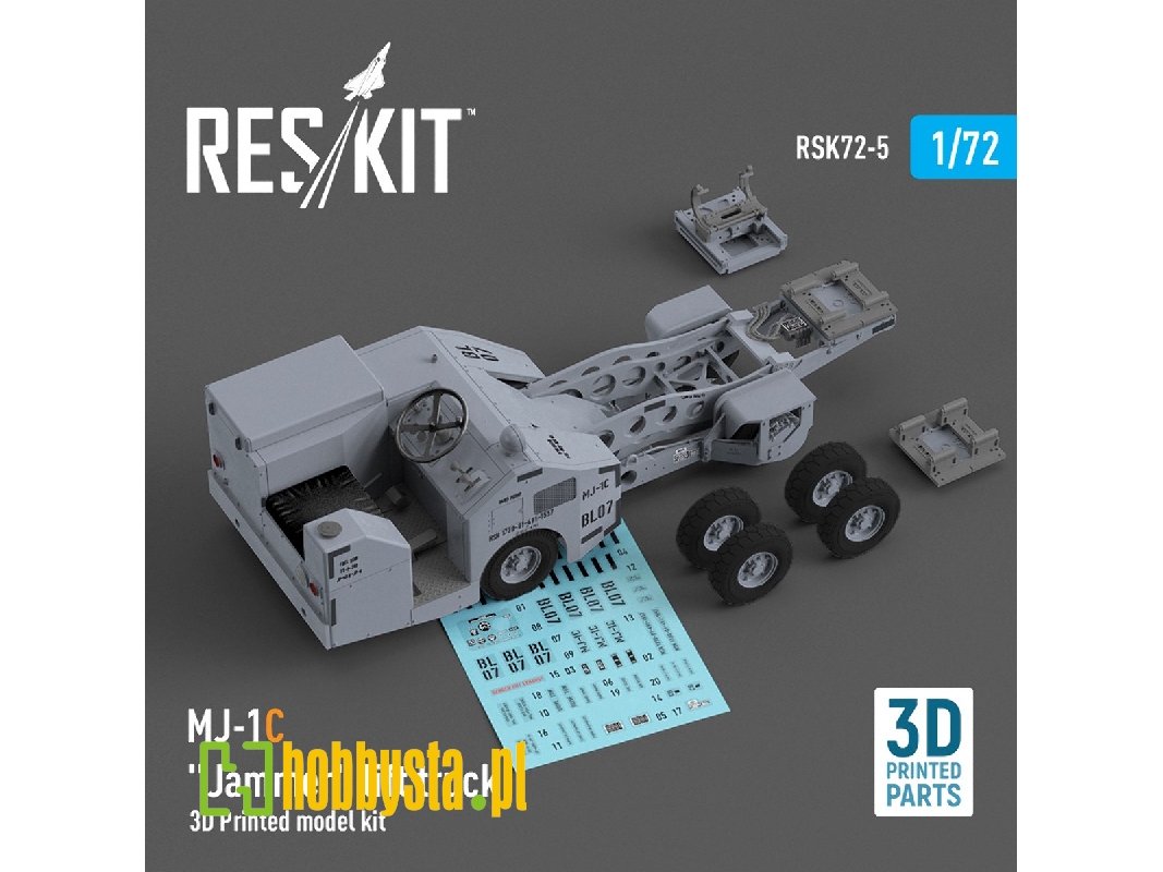 Mj-1c 'jammer' Lift Truck (3d Printed Model Kit) - image 1