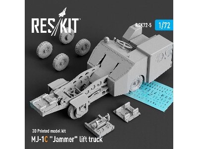 Mj-1c 'jammer' Lift Truck (3d Printed Model Kit) - image 2