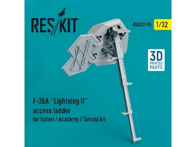 F-35a 'lightning Ii' Access Ladder For Italeri/Academy/Tamiya Kits - image 1