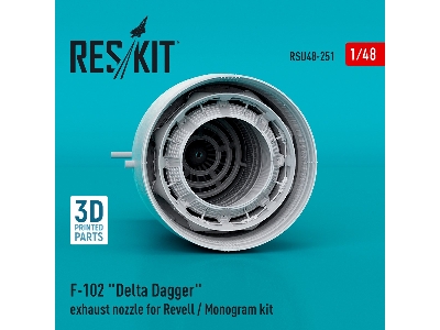F-102 'delta Dagger' Exhaust Nozzle For Revell/Monogram Kits - image 1