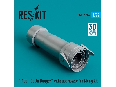 F-102 'delta Dagger' Exhaust Nozzle For Meng Kit - image 1