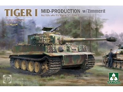 Tiger I Mid-production With Zimmerit Sd.Kfz.181 Pz.Kpfw.Vi Ausf.E - image 1