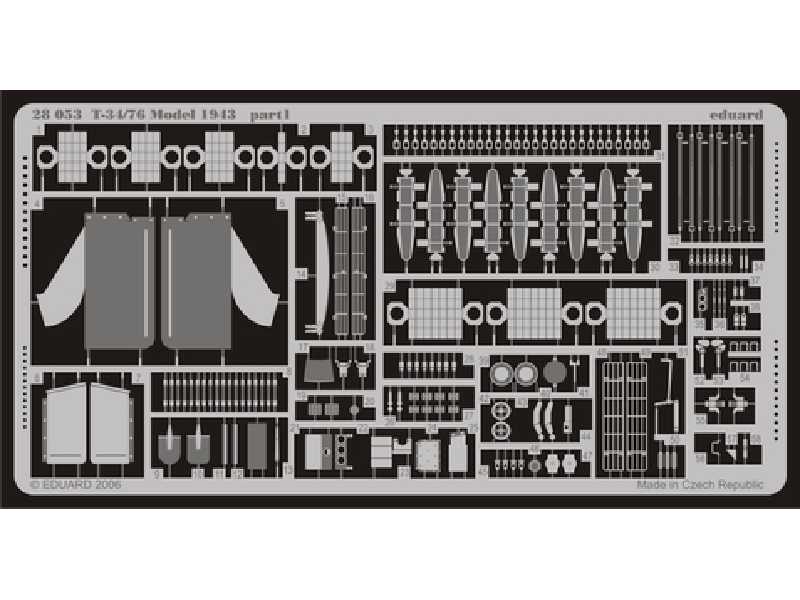 T-34/76 Model 1943 1/48 - Hobby Boss - image 1