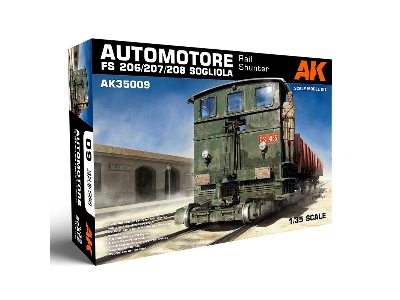 Automotore Fs 206/207/208 Sogliola Rail Shunter - image 1