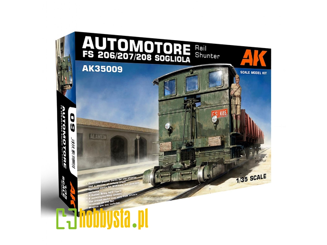 Automotore Fs 206/207/208 Sogliola Rail Shunter - image 1