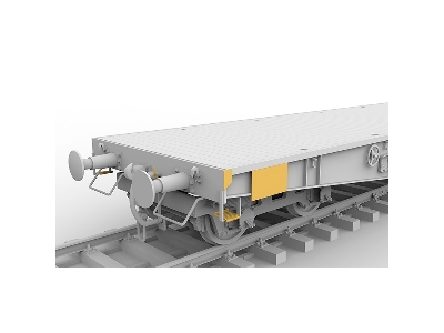 German Railway Schwerer Plattformwagen Type Ssys - image 4