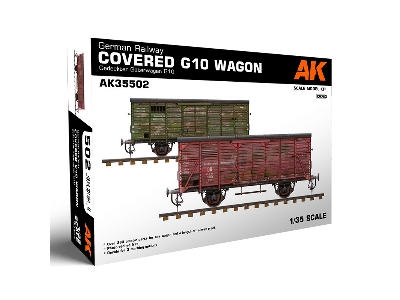 German Railway Covered G10 Wagon Gedeckter Guterwagen G10 - image 1