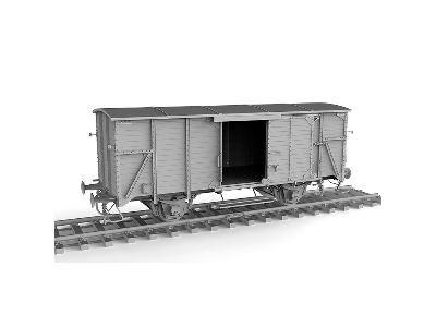 German Railway Covered G10 Wagon Gedeckter Guterwagen G10 - image 2