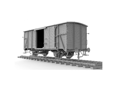 German Railway Covered G10 Wagon Gedeckter Guterwagen G10 - image 3