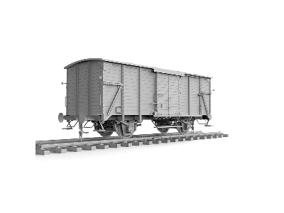 German Railway Covered G10 Wagon Gedeckter Guterwagen G10 - image 4