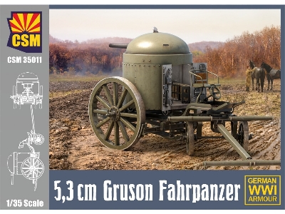 5,3cm Gruson Fahrpanzer - image 1