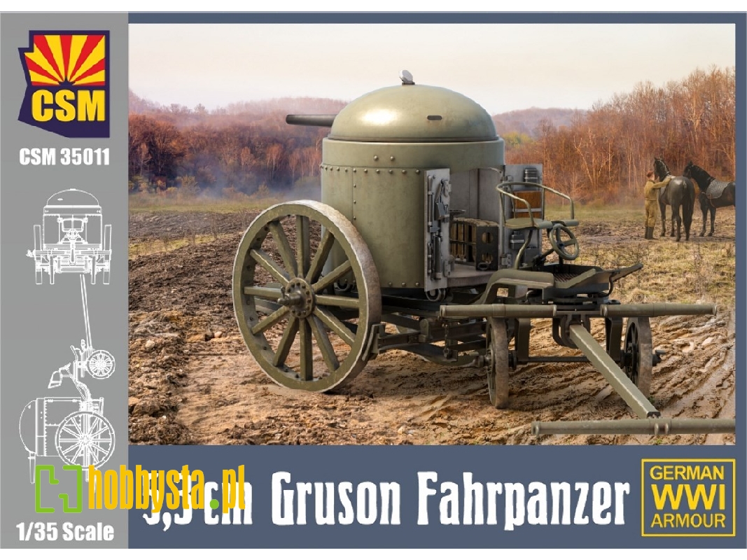 5,3cm Gruson Fahrpanzer - image 1