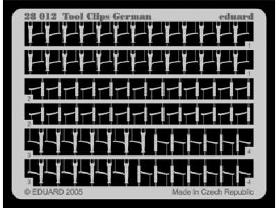 Tool Clips German 1/48 - image 1