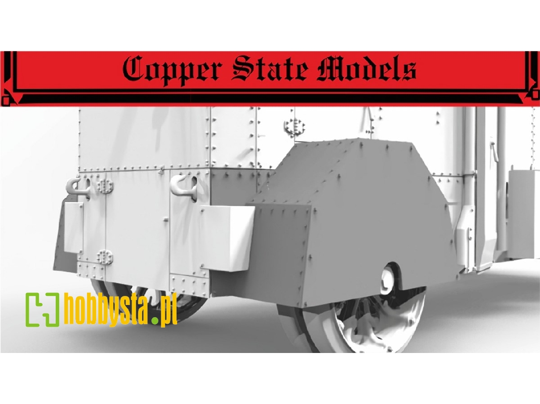 Ehrhardt Rear Fenders, Early Type - image 1