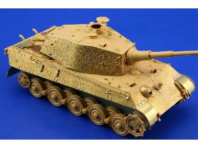 Zimmerit King Tiger Mid.  Production 1/48 - Tamiya - image 2