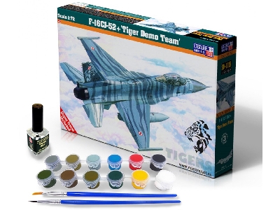 F-16cj-52 + 'tiger Demo Team' - Model Set - image 1