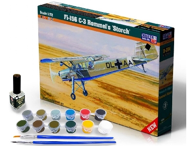 Fi-156 C-3 Rommel's 'storch' - Model Set - image 1