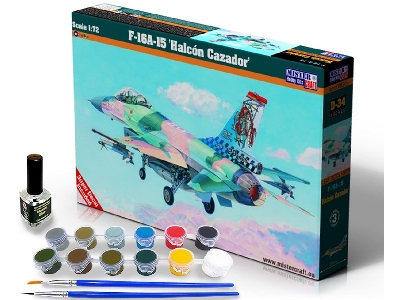 F-16a-15 'halcon Cazador' - Model Set - image 1