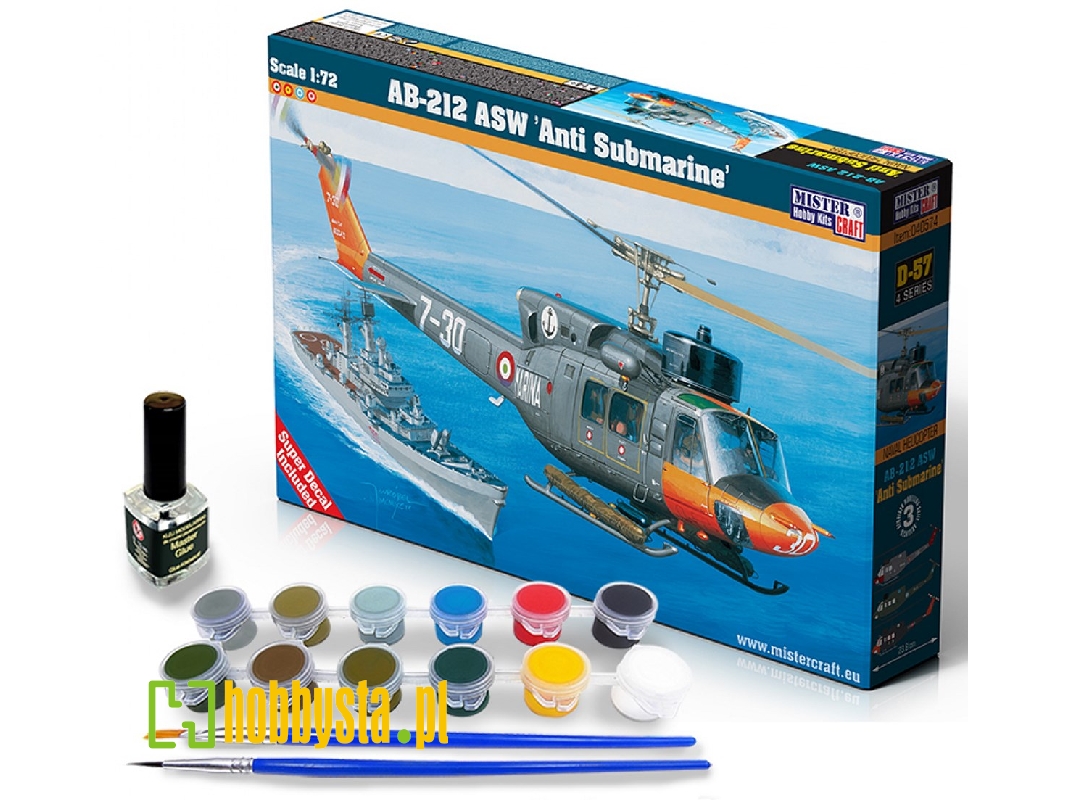 Ab-212asw 'anti-submarine' - Model Set - image 1