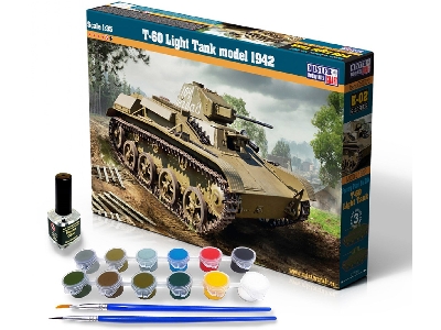 T-60 Light Tank Model 1942 - Model Set - image 1