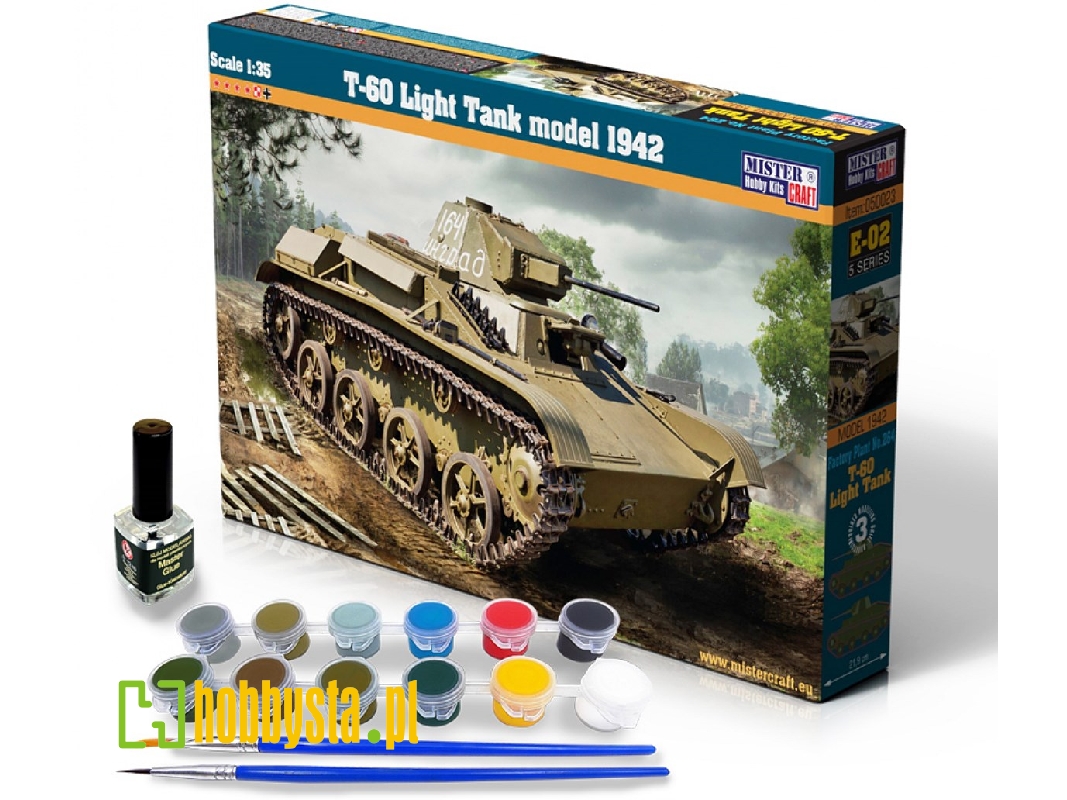 T-60 Light Tank Model 1942 - Model Set - image 1