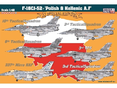 F-16cj-52 'polish And Hellenic Air Force Fighter' (Polish Special Paints) - image 3