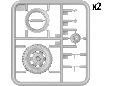 Us Army K-51 Radio Truck With K-52 Trailer. Interior Kit - image 25