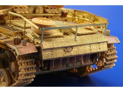 Zimmerit StuG. III Ausf. G waffel 1/48 - Tamiya - image 5